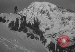 Image of US Army troops rock climbing Washington State United States USA, 1941, second 46 stock footage video 65675080942