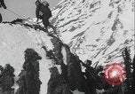 Image of US Army troops rock climbing Washington State United States USA, 1941, second 56 stock footage video 65675080942