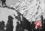 Image of US Army troops rock climbing Washington State United States USA, 1941, second 58 stock footage video 65675080942