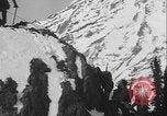 Image of US Army troops rock climbing Washington State United States USA, 1941, second 59 stock footage video 65675080942