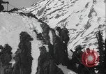 Image of US Army troops rock climbing Washington State United States USA, 1941, second 62 stock footage video 65675080942