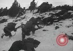 Image of US Army winter mountain skirmish drills Washington State United States USA, 1941, second 19 stock footage video 65675080944