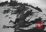 Image of US Army winter mountain skirmish drills Washington State United States USA, 1941, second 22 stock footage video 65675080944