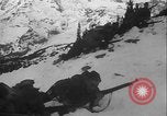Image of US Army winter mountain skirmish drills Washington State United States USA, 1941, second 28 stock footage video 65675080944