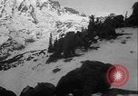 Image of US Army winter mountain skirmish drills Washington State United States USA, 1941, second 31 stock footage video 65675080944