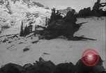 Image of US Army winter mountain skirmish drills Washington State United States USA, 1941, second 34 stock footage video 65675080944
