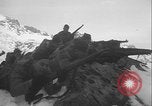 Image of US Army winter mountain skirmish drills Washington State United States USA, 1941, second 39 stock footage video 65675080944