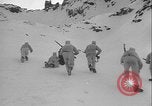 Image of US Army winter mountain skirmish drills Washington State United States USA, 1941, second 46 stock footage video 65675080944