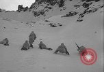 Image of US Army winter mountain skirmish drills Washington State United States USA, 1941, second 48 stock footage video 65675080944
