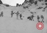 Image of US Army winter mountain skirmish drills Washington State United States USA, 1941, second 52 stock footage video 65675080944