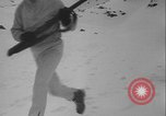 Image of US Army winter mountain skirmish drills Washington State United States USA, 1941, second 59 stock footage video 65675080944