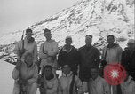 Image of US Army winter mountain skirmish drills Washington State United States USA, 1941, second 62 stock footage video 65675080944