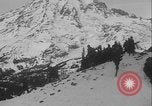 Image of Army ski troops conduct field exercises Washington State United States USA, 1941, second 31 stock footage video 65675080945