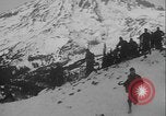 Image of Army ski troops conduct field exercises Washington State United States USA, 1941, second 32 stock footage video 65675080945