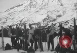 Image of Army ski troops conduct field exercises Washington State United States USA, 1941, second 44 stock footage video 65675080945