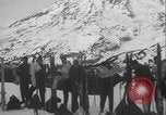 Image of Army ski troops conduct field exercises Washington State United States USA, 1941, second 48 stock footage video 65675080945