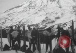 Image of Army ski troops conduct field exercises Washington State United States USA, 1941, second 49 stock footage video 65675080945
