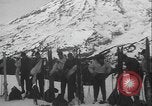 Image of Army ski troops conduct field exercises Washington State United States USA, 1941, second 50 stock footage video 65675080945