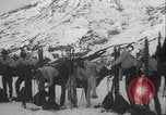 Image of Army ski troops conduct field exercises Washington State United States USA, 1941, second 52 stock footage video 65675080945