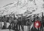 Image of Army ski troops conduct field exercises Washington State United States USA, 1941, second 58 stock footage video 65675080945