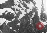 Image of US Army rappelling exercise Washington State United States USA, 1941, second 1 stock footage video 65675080946