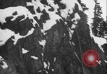 Image of US Army rappelling exercise Washington State United States USA, 1941, second 7 stock footage video 65675080946