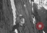 Image of US Army rappelling exercise Washington State United States USA, 1941, second 28 stock footage video 65675080946