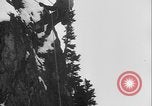 Image of US Army rappelling exercise Washington State United States USA, 1941, second 32 stock footage video 65675080946