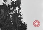 Image of US Army rappelling exercise Washington State United States USA, 1941, second 33 stock footage video 65675080946
