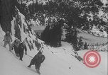 Image of US Army rappelling exercise Washington State United States USA, 1941, second 57 stock footage video 65675080946