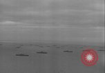 Image of Allied naval invasion fleet rehearsal  England United Kingdom, 1944, second 29 stock footage video 65675080952