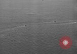 Image of Allied naval invasion fleet rehearsal  England United Kingdom, 1944, second 39 stock footage video 65675080952