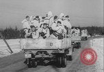 Image of German assault across Lake Peipus Estonia, 1944, second 15 stock footage video 65675080954