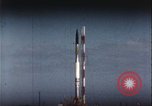 Image of Failed rocket launch explosion Cape Canaveral Florida USA, 1957, second 3 stock footage video 65675080958