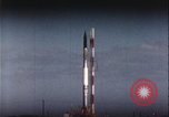 Image of Failed rocket launch explosion Cape Canaveral Florida USA, 1957, second 8 stock footage video 65675080958