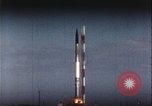Image of Failed rocket launch explosion Cape Canaveral Florida USA, 1957, second 11 stock footage video 65675080958