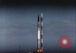 Image of Failed rocket launch explosion Cape Canaveral Florida USA, 1957, second 12 stock footage video 65675080958