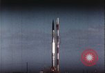 Image of Failed rocket launch explosion Cape Canaveral Florida USA, 1957, second 14 stock footage video 65675080958