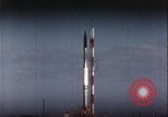 Image of Failed rocket launch explosion Cape Canaveral Florida USA, 1957, second 16 stock footage video 65675080958