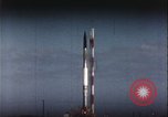 Image of Failed rocket launch explosion Cape Canaveral Florida USA, 1957, second 17 stock footage video 65675080958