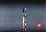 Image of Failed rocket launch explosion Cape Canaveral Florida USA, 1957, second 18 stock footage video 65675080958
