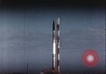 Image of Failed rocket launch explosion Cape Canaveral Florida USA, 1957, second 19 stock footage video 65675080958