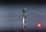 Image of Failed rocket launch explosion Cape Canaveral Florida USA, 1957, second 21 stock footage video 65675080958