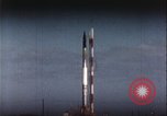 Image of Failed rocket launch explosion Cape Canaveral Florida USA, 1957, second 26 stock footage video 65675080958