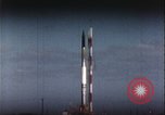 Image of Failed rocket launch explosion Cape Canaveral Florida USA, 1957, second 30 stock footage video 65675080958