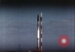 Image of Failed rocket launch explosion Cape Canaveral Florida USA, 1957, second 34 stock footage video 65675080958