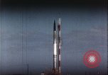Image of Failed rocket launch explosion Cape Canaveral Florida USA, 1957, second 37 stock footage video 65675080958