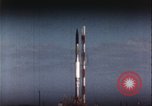 Image of Failed rocket launch explosion Cape Canaveral Florida USA, 1957, second 42 stock footage video 65675080958