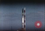 Image of Failed rocket launch explosion Cape Canaveral Florida USA, 1957, second 46 stock footage video 65675080958