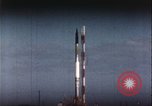 Image of Failed rocket launch explosion Cape Canaveral Florida USA, 1957, second 47 stock footage video 65675080958